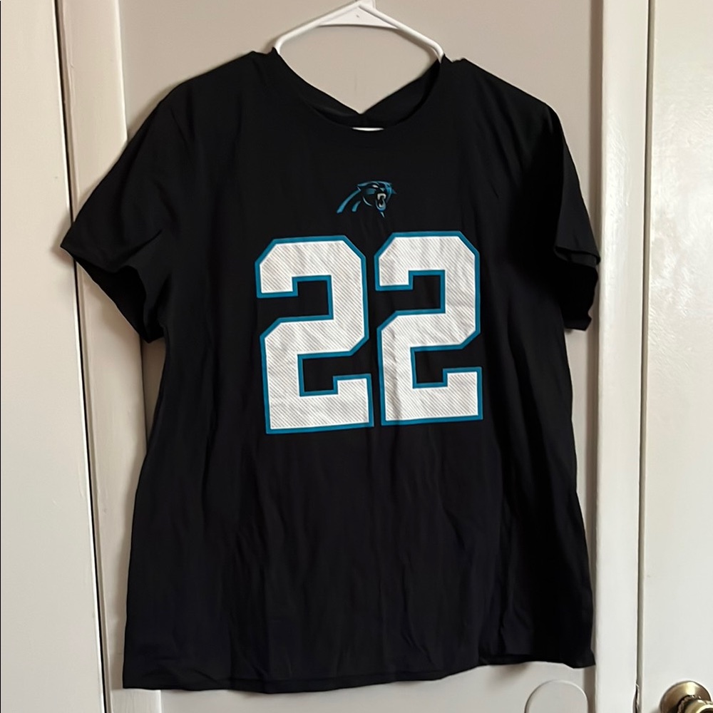 Nike Black and Blue Graphic Tee